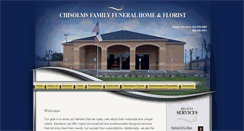 Desktop Screenshot of chisolmsfuneral.com